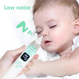 Aspirador Nasal Electrico Recargable Musical Para Bebe Blanco