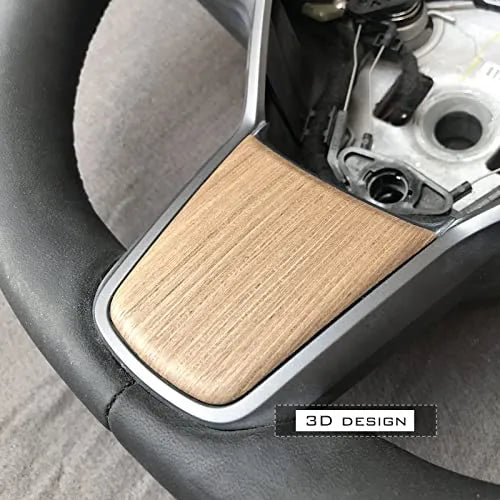 Leeogench Real Wood Tesla Modelo 3 Modelo Y Accesorios Cubie