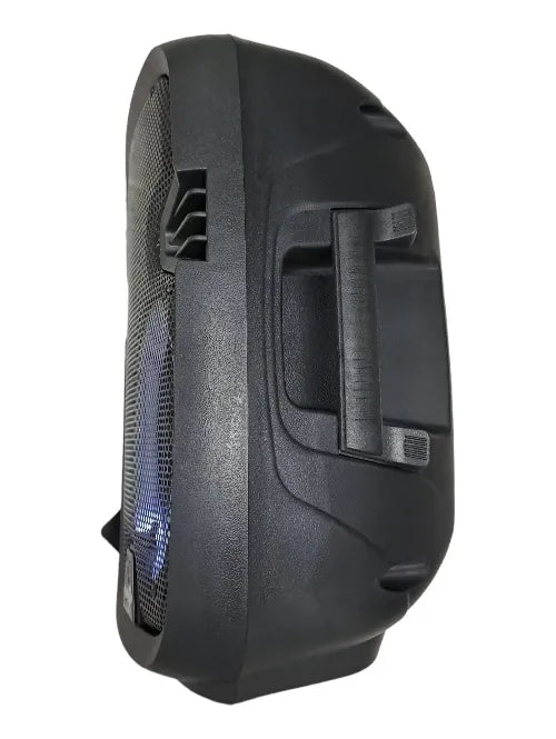 Parlante Profecional Bluetooth Usb Fm 8 Pulgadas Recargable Negro