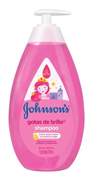 Shampoo infantil johnson's gotas de brillo 750 mL