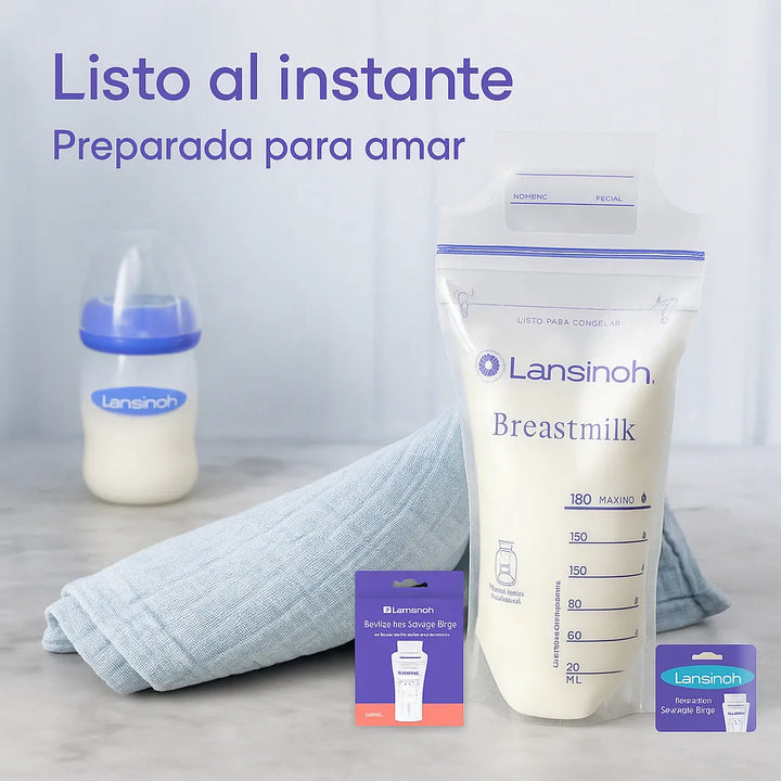 Bolsas Lansinoh Para Leche Materna 50 Unid Bpa Free