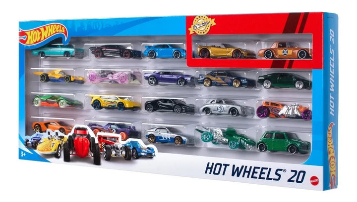 Hot Wheels Die Cast Paquete De 20 Autos