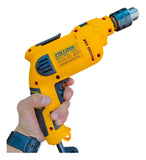 Combo Taladro 1/2 Y Pulidora De 4.5 Pulgadas Amarillo