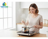 Estufa Induccion Electrica Portatil Practica Segura Rapida Negro