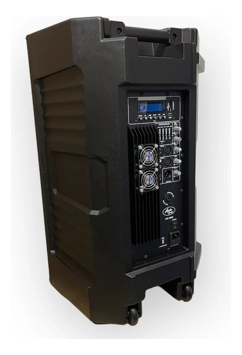 Cabina Activa 15 Pulgadas 10.000w Audio Sound Profesional Negro