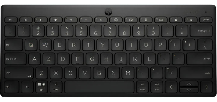 Teclado Hp Inalambrico Para Dispositivos Múltiples 350 Color Del Teclado Negro Idioma Español Latinoamérica