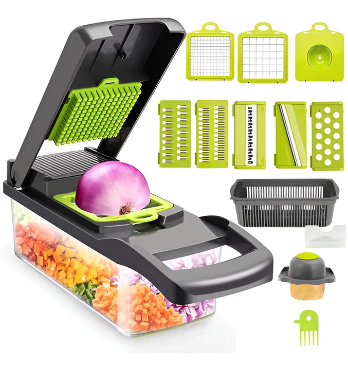 Picador Rallador Verduras Mandolina Ayudante De Cocina