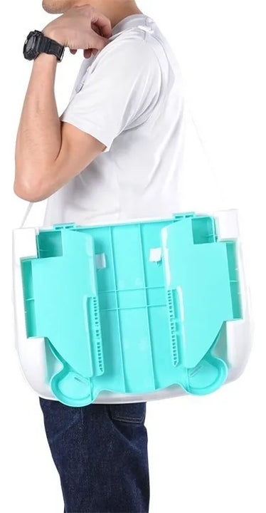 Silla Comedor 4 En 1 Bebes Color Rosa Liso