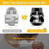 Bezox Cortaunas Seguro Para Bebes, Cortaunas Pequenas Para B