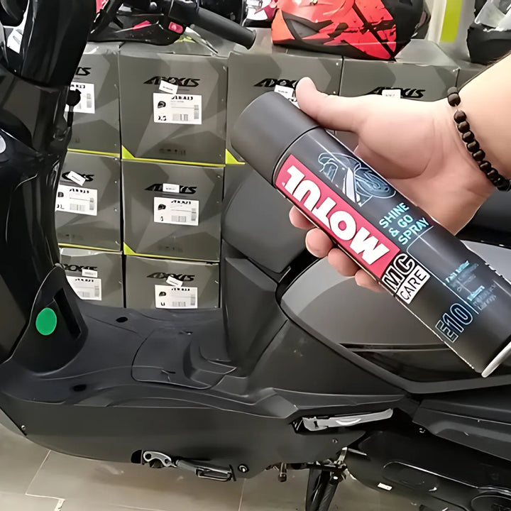 Lavado En Seco Motul E9 Wash Y Silicona E10 Brillo