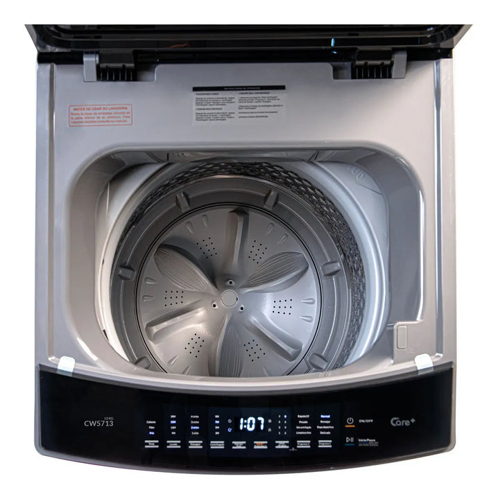 Lavadora Automática 13 Kg Panel Digital Cw5713dg Challenger Gris