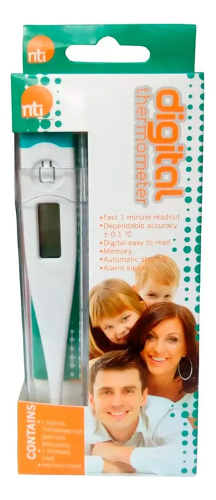 Termometro Adulto Digital Nti Caja Verde