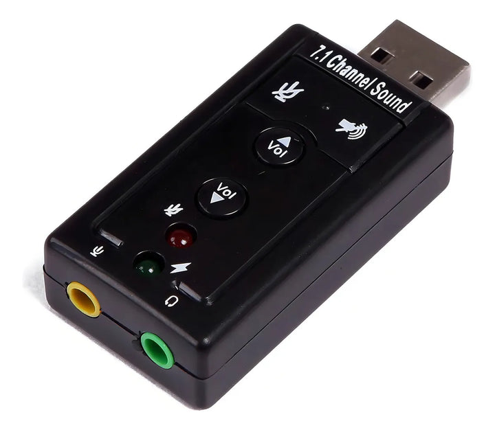Tarjeta Sonido Usb Audio 7.1 Canales 3d Virtual (138)