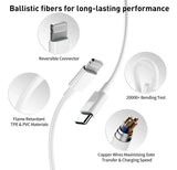 Ocupwei Cargador De Telefono [certificado Mfi] Paquete De 3,