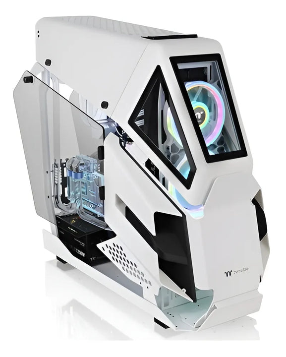 Gabinete Gamer Full Tower Thermaltake Ah T600 Blanco Color Blanco