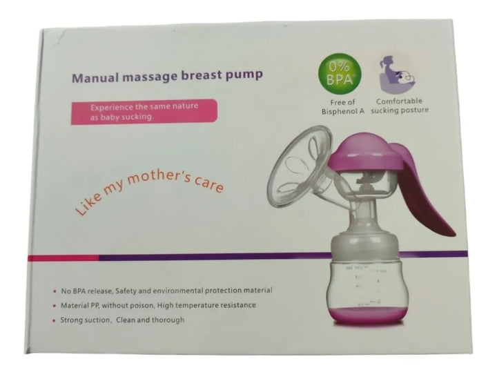 Estractor De Leche Materna Manual Adaptable Tetero Avent