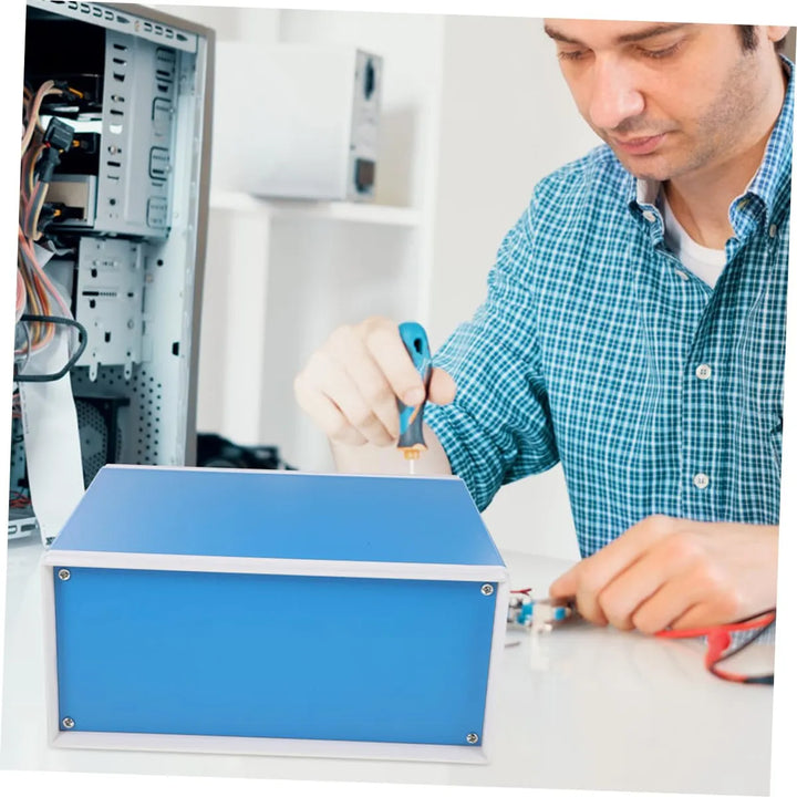 Caja De Chasis Cerrado Para Proyectos Electrónicos Diy