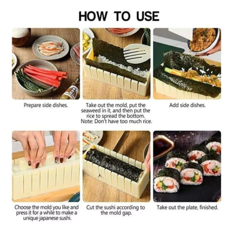 Molde Multifuncional Para Hacer Sushi