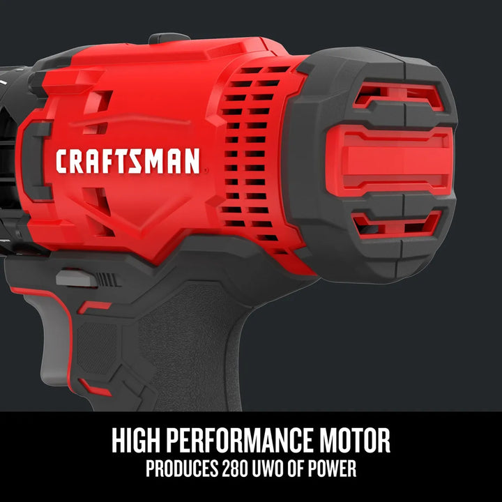 Juego De Taladro Destornillador Inalámbrico Craftsman V20