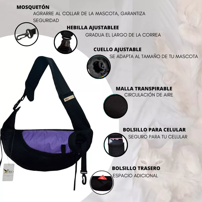 Bolso Cargador Maletín Mascota Perro/gato Maleta Carry Mypet