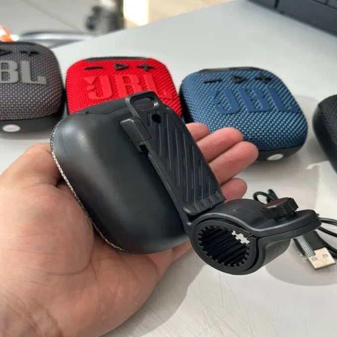 Parlante Con Soporte Para Manubrio J.b.l (replica) Negro