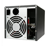 Chasis Nas 4 Bahías Con Psu Flex Mini-itx, Bandejas 2.5/3.5