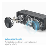 Bocinas Portátiles para Exterior Subwoofer Anker Soundcore Modelo Resistente con 6W 24H Reproducción Bluetooth Bocina para TV Karaoke Portátil Waterproof IPX7 con Control de Graves Color Negro