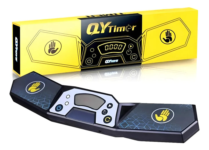 Cronómetro Profesional Qiyi Negro Para Cubo Rubik Compacto y Preciso