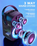 Tronsmart Altavoz Bluetooth Portátil Halo 100 Para Fiestas Color Negro