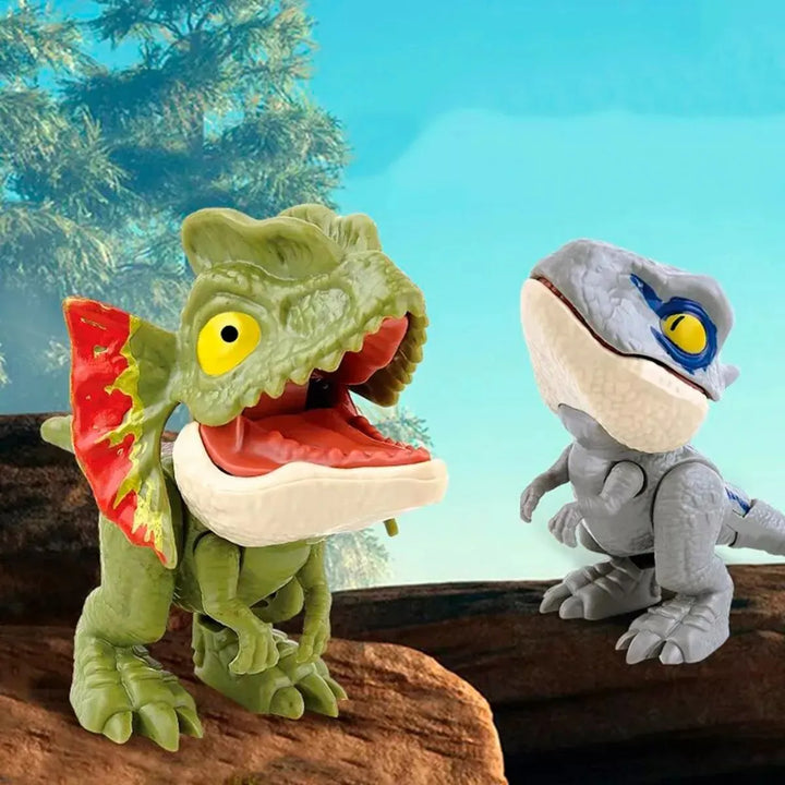 Dinosaurio Mordelon Coleccionable Juguete Niño X5 Unidades