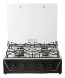 Estufa De Mesa Avellana V Gas Natural Negra Haceb Color Negro