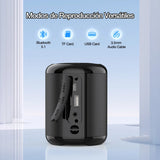 1hora Mini Bocina Portátil Bluetooth Boc062 Negro Inalámbric