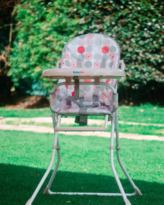 Silla Comedor Bebe Niño + Plato Y Cubiertos En Silicona Color Rosa