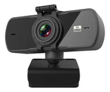 Webcam Camara Web Linkon 2k 1440p Usb Microfono + Tripode Color Negro
