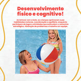 pelota inflable juego en playa o piscina para niños 51 cm