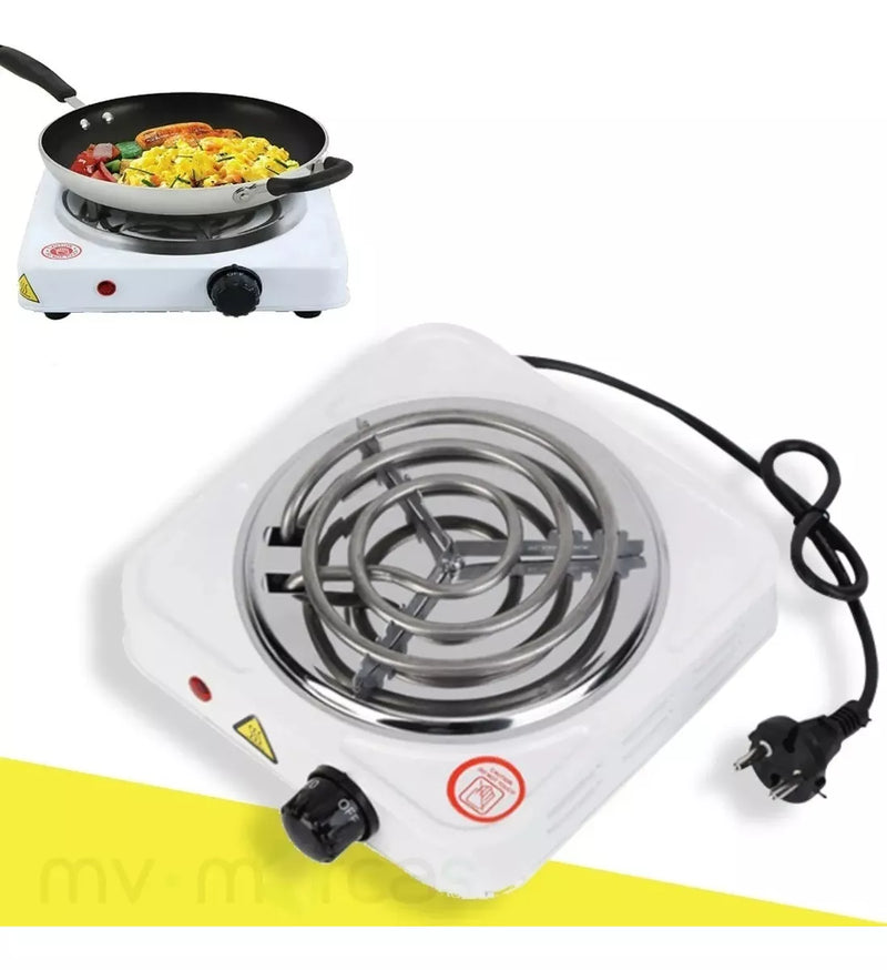 Cocina Electrica 1 Puesto Hornilla Hot Plate Jx-1010b Color Blanco 110V/220V