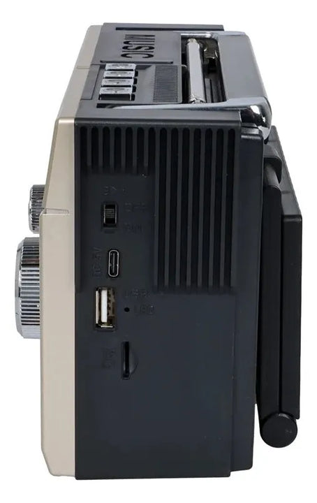 Parlante Radio Altavoz Retro Inalámbrico Bluetooth Linterna Diseño