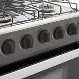 Estufa Romero Torre Haceb 50 Cms Gas Natural Plata Color Gris