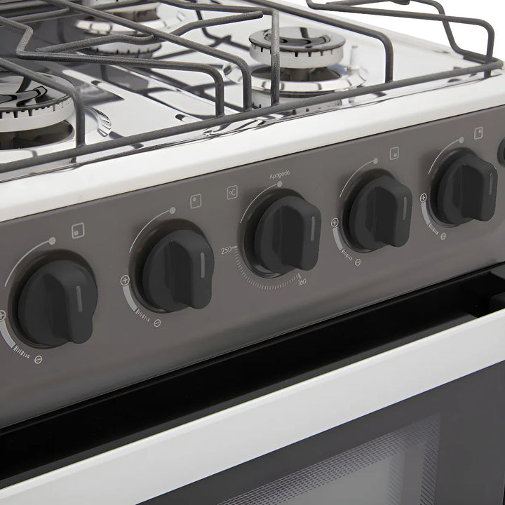 Estufa Romero Torre Haceb 50 Cms Gas Natural Plata Color Gris