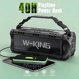W-king Bocina Bluetooth, 50w Ipx6 Bocinas A Prueba De Agu