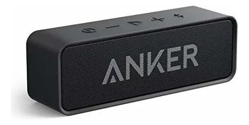 Altavoz Bluetooth Anker Soundcore Color Negro Mejorado Ipx5 A Prueba De Agua Sonido Estéreo Reproducción De 24 Horas Altavoz Inalámbrico Portátil Batería Recargable Para El Hogar Aire Libre