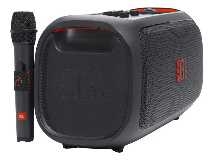Bocina Portátil Jbl Partybox On The Go Essential Bt, Negro. Color Negro