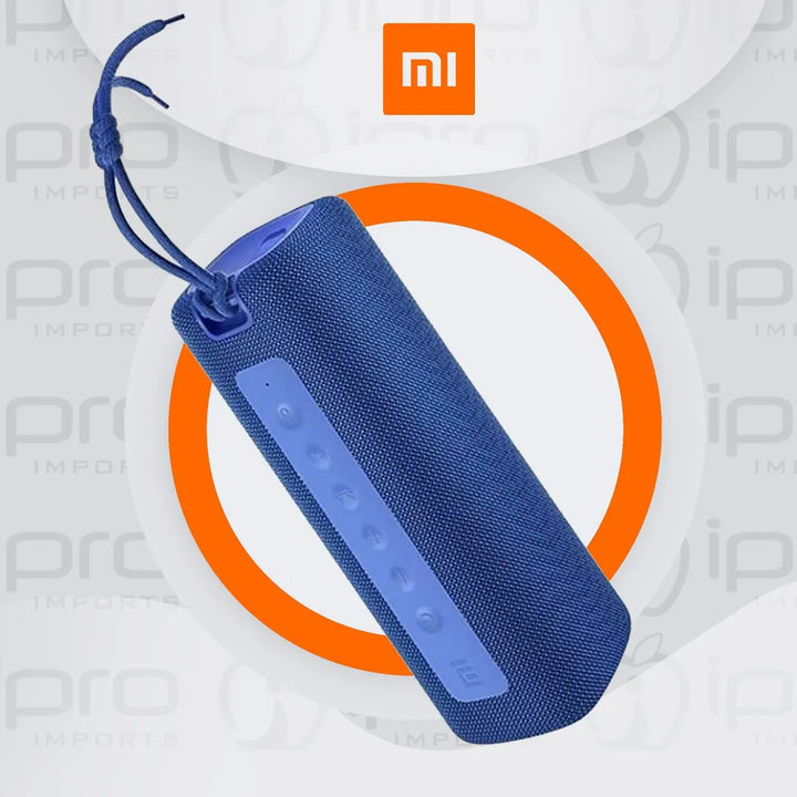 Caja de sonido Bluetooth amplificada portátil Xiaomi 16w azul. Color: azul