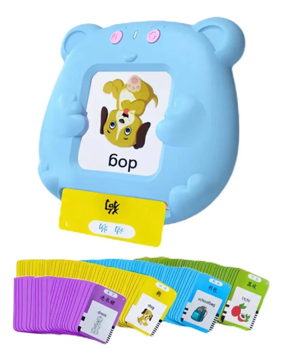 Juguetes Aprendizaje Lectura Español 224 Palabras Color Azul