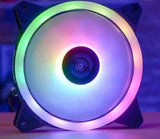 Nuevo Fan Cooler 120mm Rgb Para Cpu Chasis Ventilador Pc Led