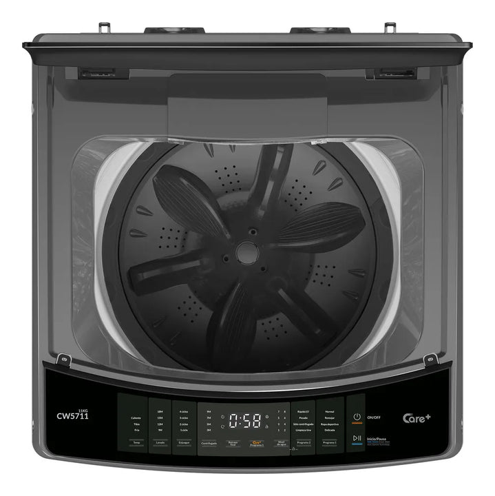 Lavadora Automática Challenger Ref. Cw 5711 Dg Color Dark gray