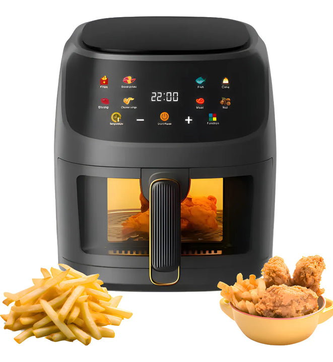 Freidora De Aire 12 Litros Air Fryer Schaffhausen Negro
