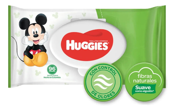 Toallitas Humedas Huggies 96 Unidades