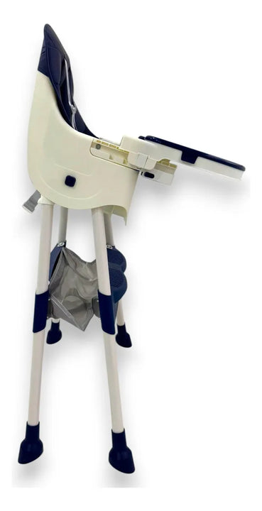 Silla De Comer 3 En 1 Kidshop Cy006 Plegable Azul