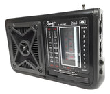 Radio Parlante Recargable Am/fm Bluetooth Panel Solar Fx-063